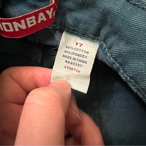 Union Bay size 17 stretch teal pants - Picture 3 of 11